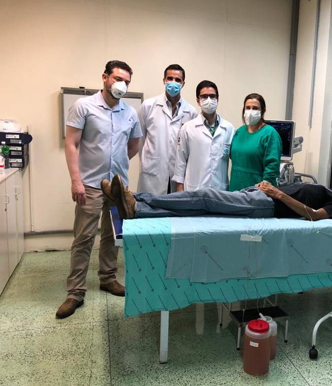 Iniciadas as Paracenteses Ambulatoriais no Gastrocentro, com reposição de albumina.