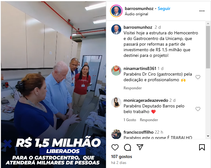 Visita Barros Munhoz